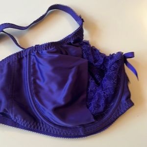 Miss Mandalay London Purple Bra - 36G - Like New